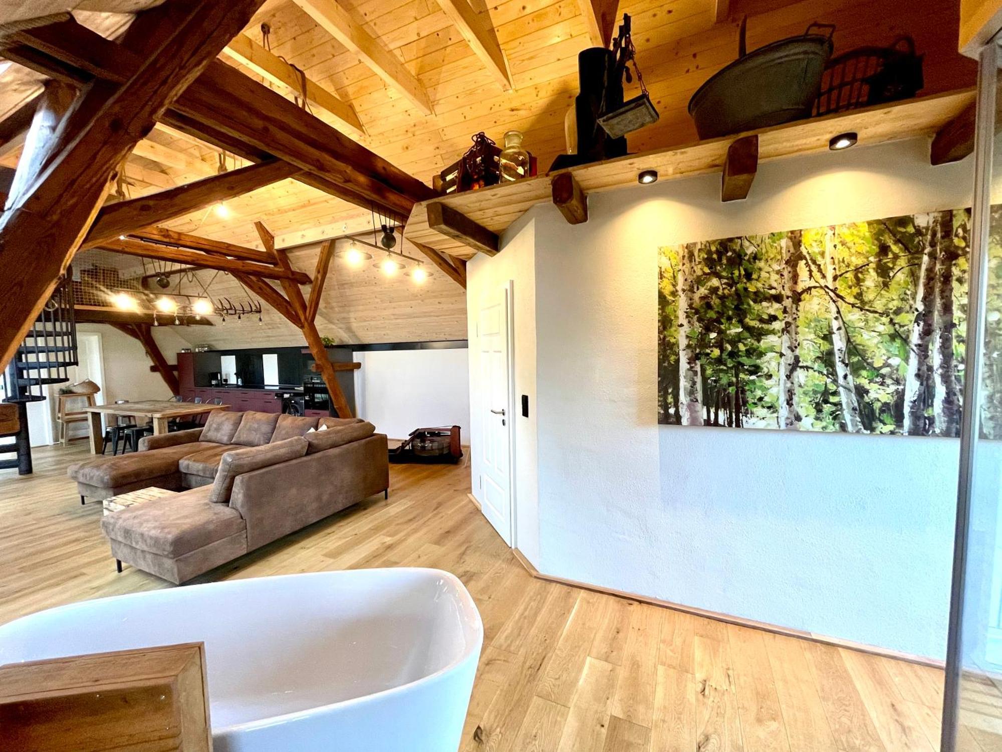 Igelnest Grossthiemig Apartment Exterior photo